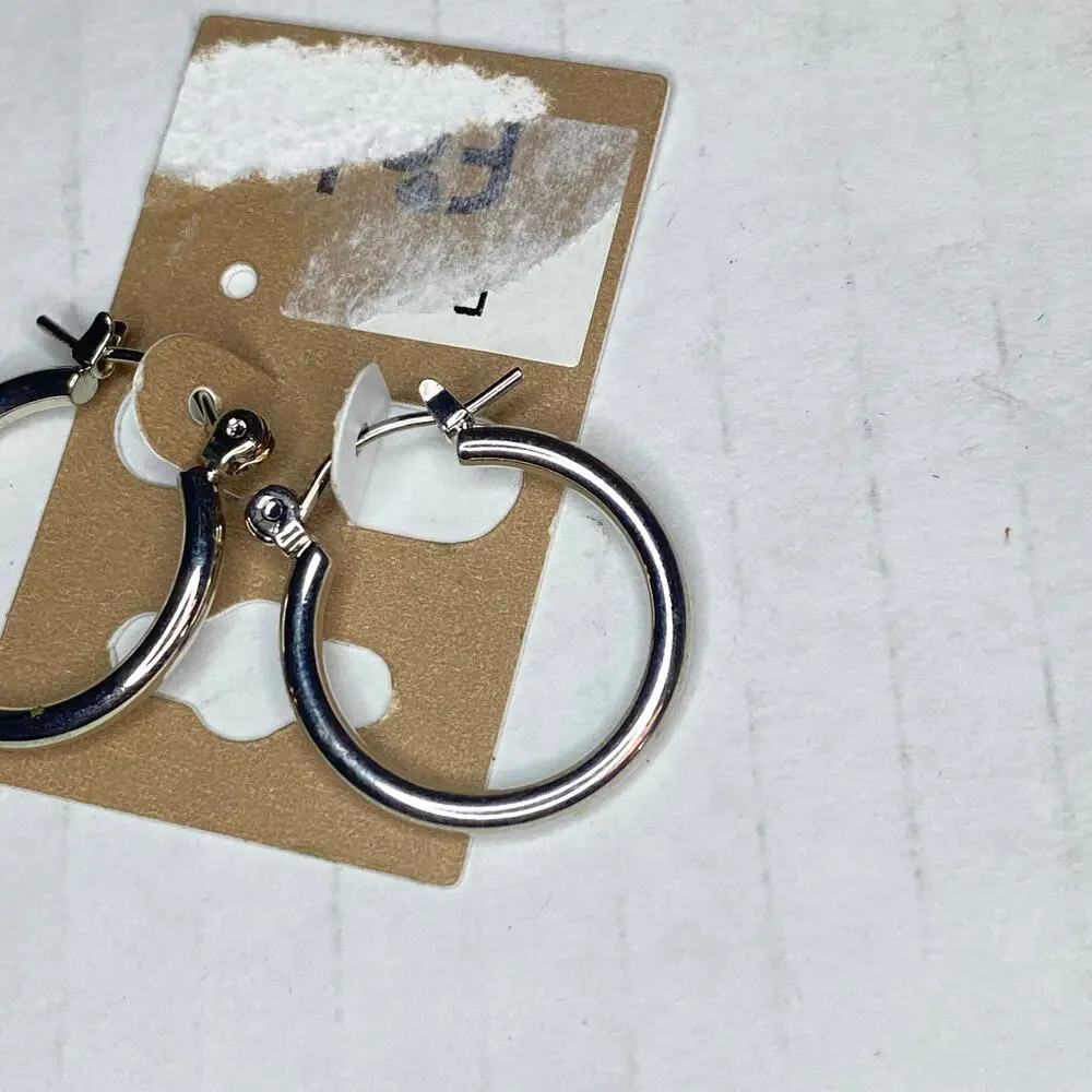 Women's Silver-Tone 0.75